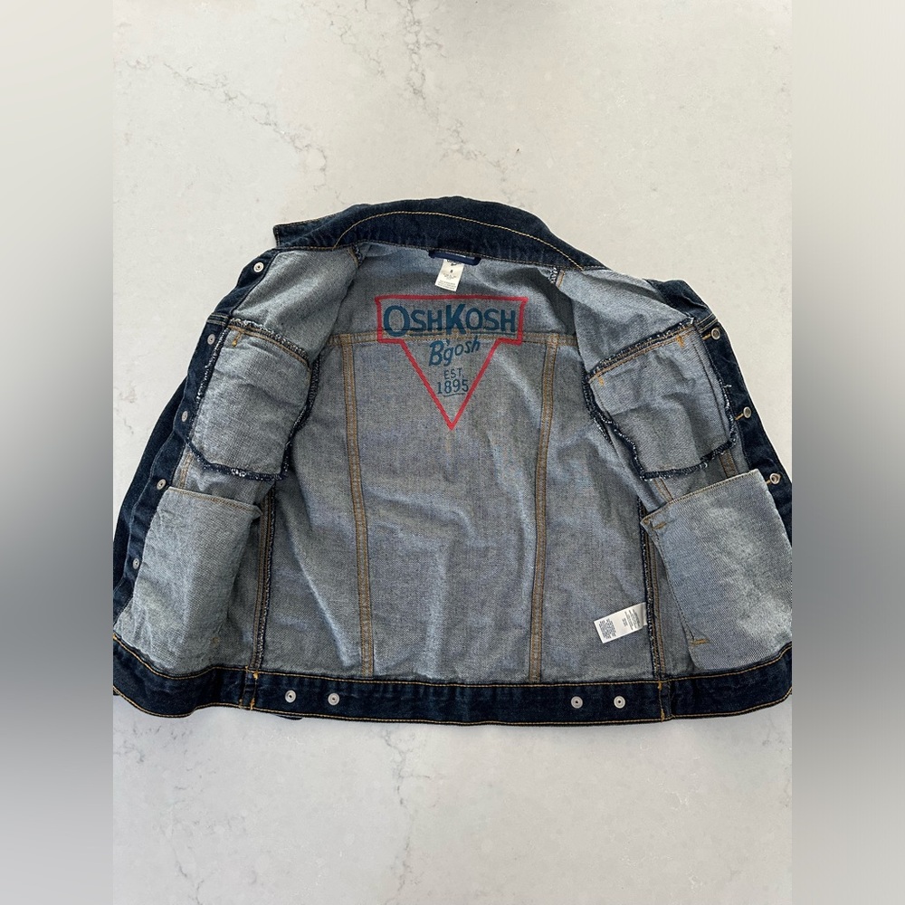 Osh Kosh Boys size 8 Denim jacket - Picture 4 of 6